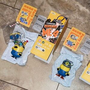 Pack of 2 – Pop Mart Despicable Me 4 Minions Party Tom & Jerry Figures